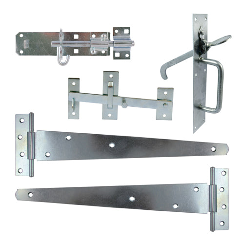 Side Gate Kit - Suffolk Latch - Zinc 18"