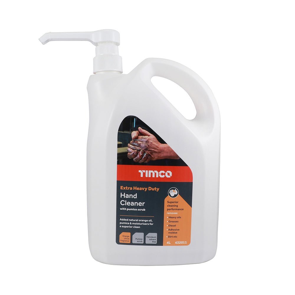 Extra Heavy Duty Hand Cleaner with Pump - 4L