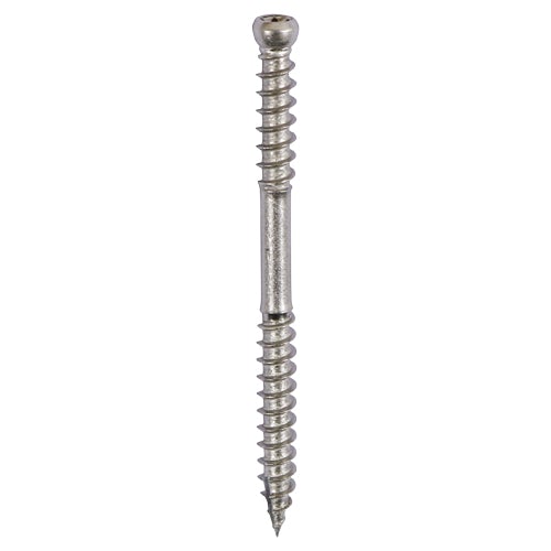 C2 Deck-Fix Decking Screws - TX - Cylinder - Stainless Steel - Box 250