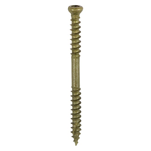 C2 Deck-Fix Decking Timber Screws - TX - Cylinder - Exterior - Green - Tub 250