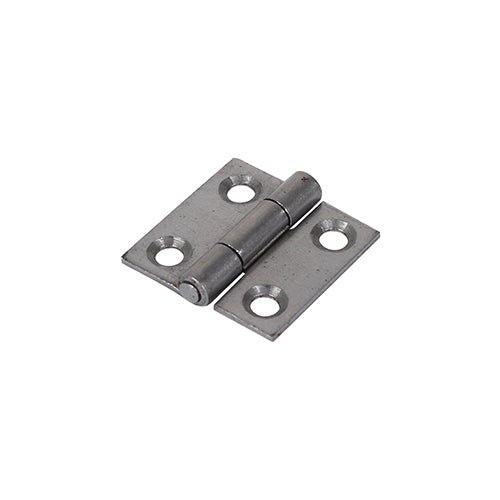 Butt Hinge - Fixed Pin (1838) - Self Colour