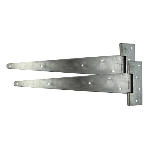 Pair of Scotch Tee Hinges - Hot Dipped Galvanised 18"