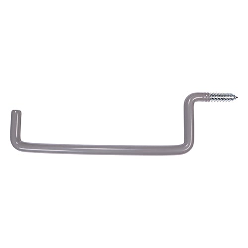 Ladder Hooks - 270mm - Grey - PVC Coating - 2 Pieces