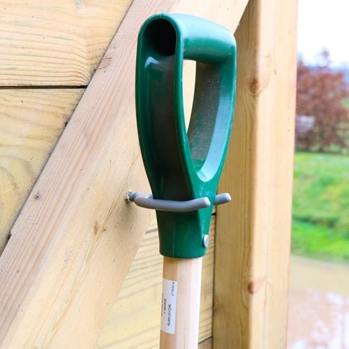 Tool Hooks - 100mm - Grey - PVC Coating - 2 Pieces