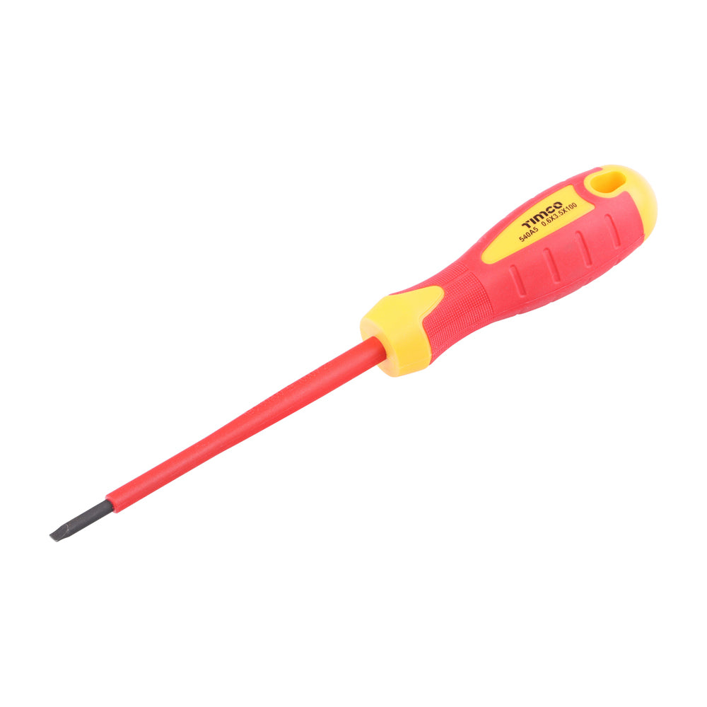 VDE Screwdriver - Slotted 3.5 x 0.6 x 100mm