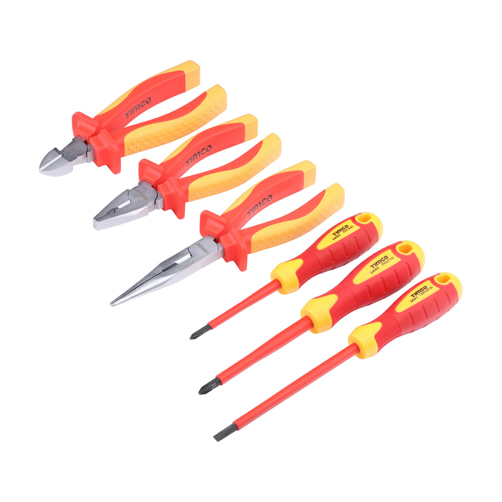 VDE Pliers & Screwdriver Set 6pcs