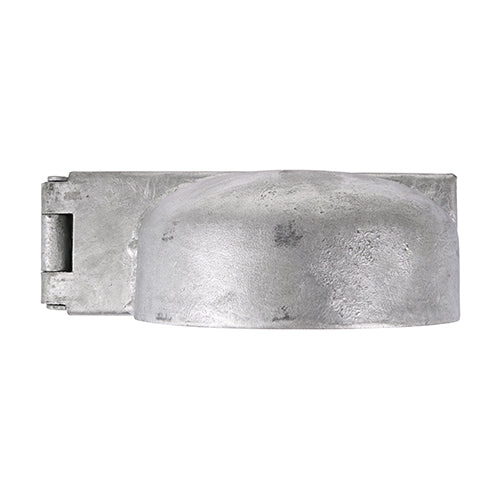 Padlock Protection Bar - Heavy Duty - Left - Hot Dipped Galvanised 7 1/2"