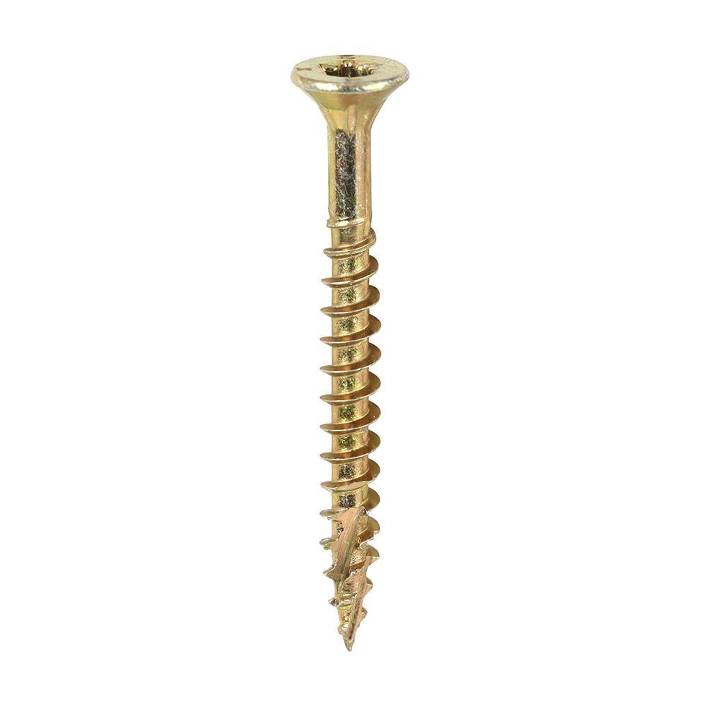 C2 Clamp-Fix Premium Clamping Multi-Purpose Screws - TX - Double Countersunk - Yellow - Tubs