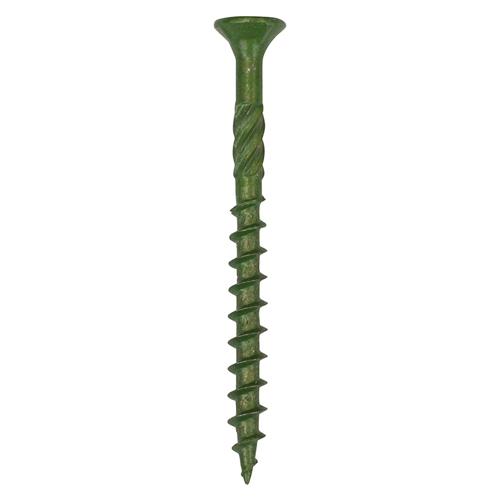 Solo Decking Screws - PZ - Double Countersunk - Exterior - Green
