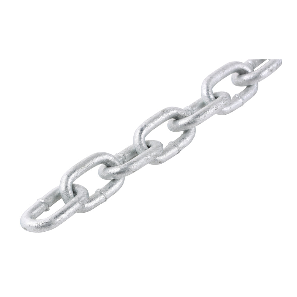 Welded Link Chain - Hot Dipped Galvanised 5 x 21 x 10mm (10m)