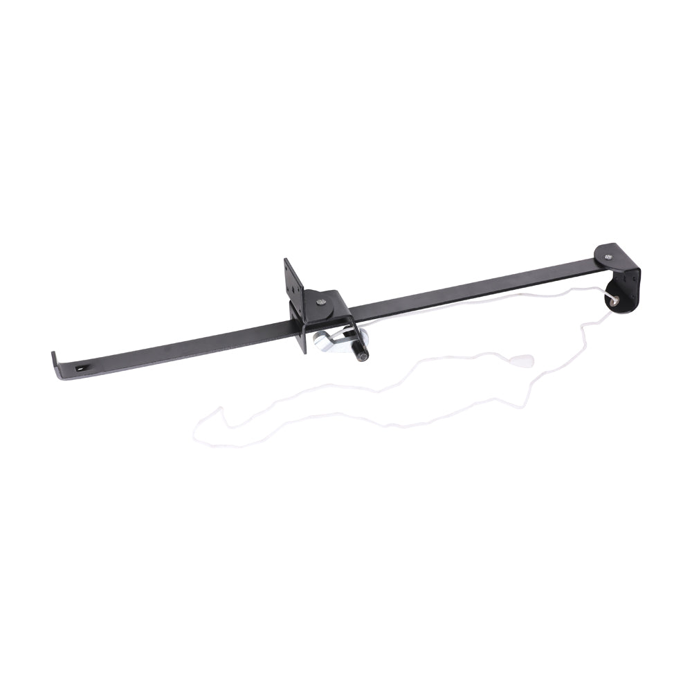 Senior Garage Door Holder - Narrow Lintel - Black 24"