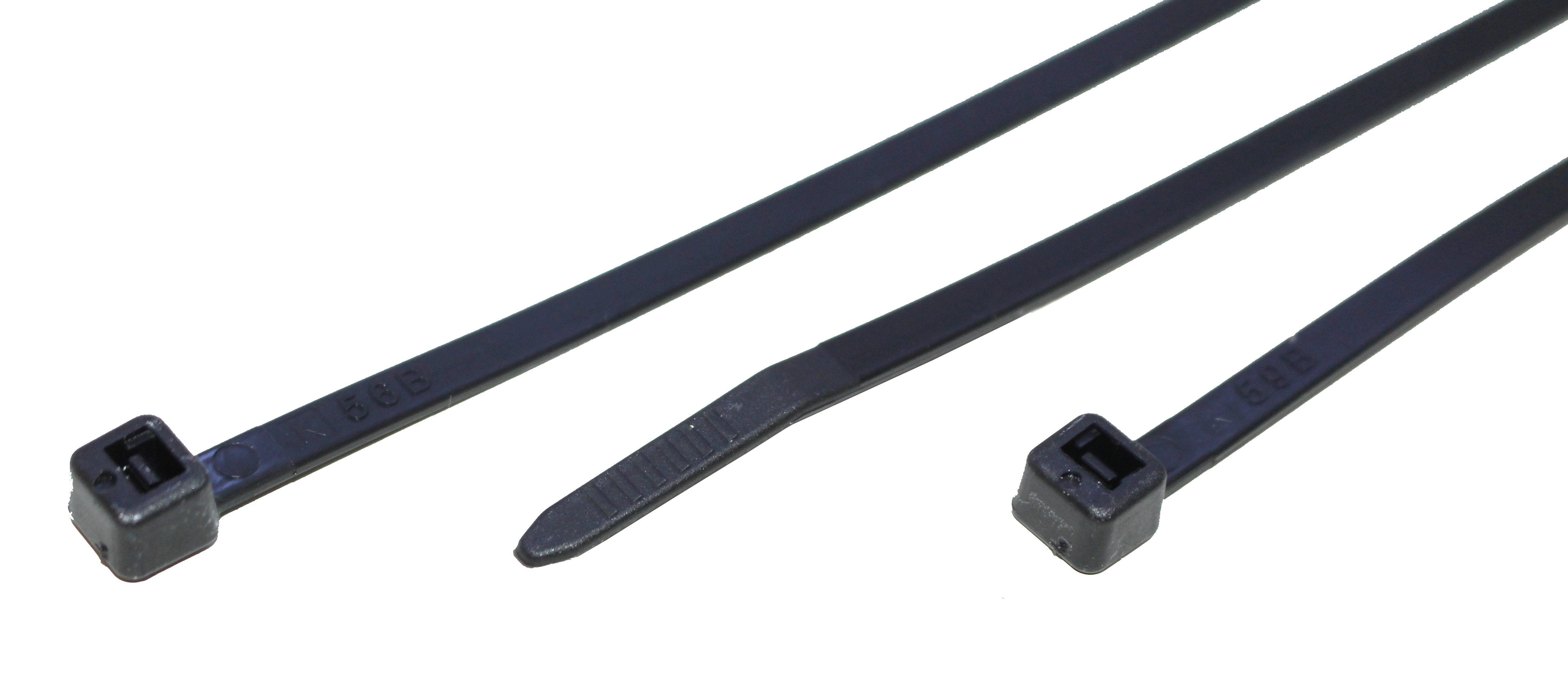 Samac CBT37048B 370 x 4.8mm Cable Tie Black (Pack of 100)