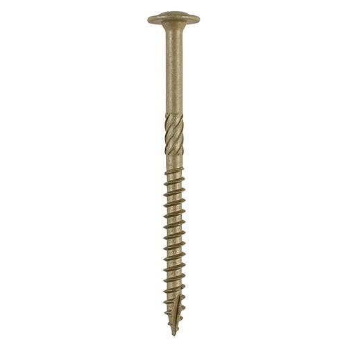 Timber Frame Construction & Landscaping Screws - Wafer - Exterior - Green Organic