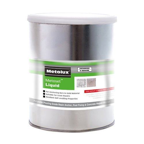 Metolux 2 Part Metoset Liquid Mortar - Grey