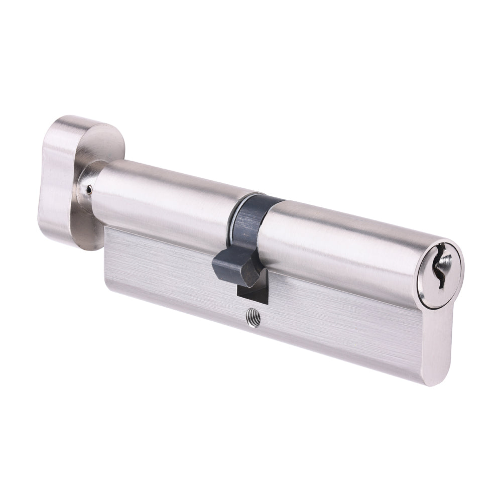 Euro Profile Cylinder - Thumbturn - Satin Nickel 100 (50/50)