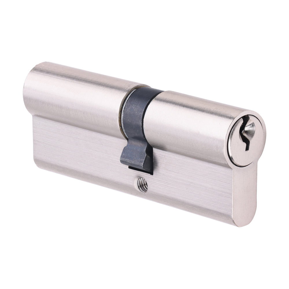 Euro Profile Cylinder - Double - Satin Nickel 80 (35/45)