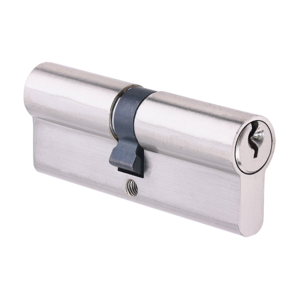Euro Profile Cylinder - Double - Satin Nickel 80 (40/40)