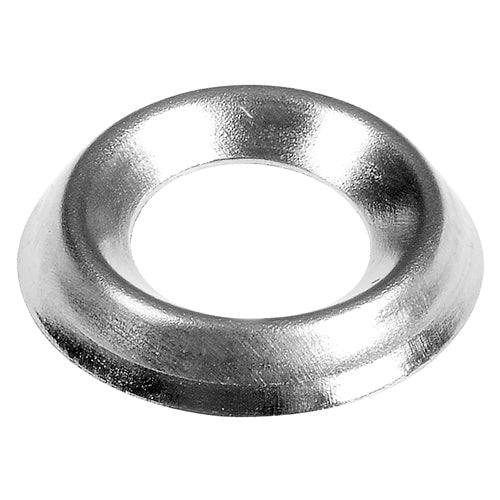 Screw Cups - Nickel To fit 6 Gauge Screws