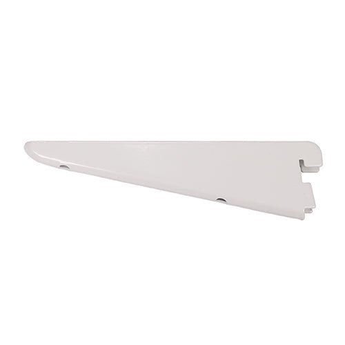 Twin Slot Shelf Bracket - White - Pack 10