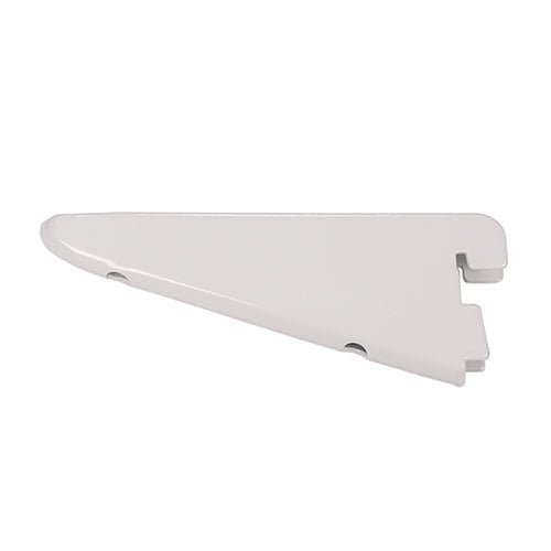 Twin Slot Shelf Bracket - White - Pack 10