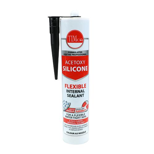 Acetoxy Silicone - 300ml - 4 Colours