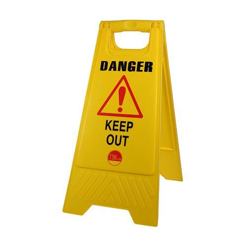 A-Frame Safety Sign - Danger Keep Out