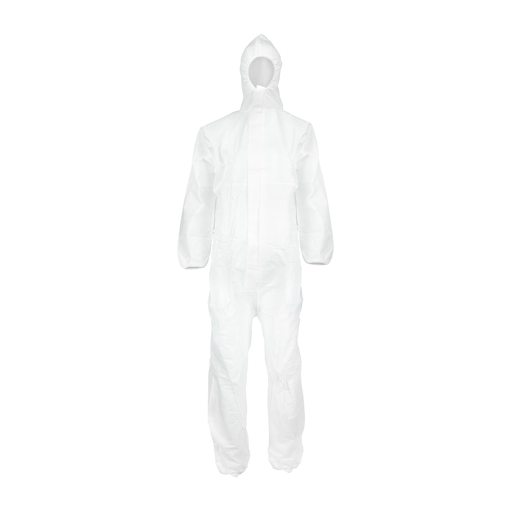 Cat III Type 5/6 Coverall - High Risk Protection - White Medium