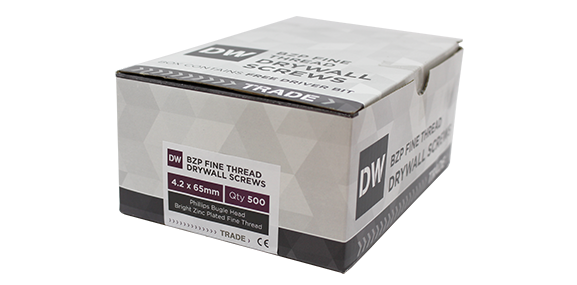 Samac T100BZPDRY1000 100mm BZP Drywall Screws (250)