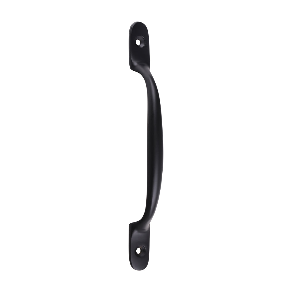 Traditional Pattern Sash Pull Handle - Matt Black 160mm