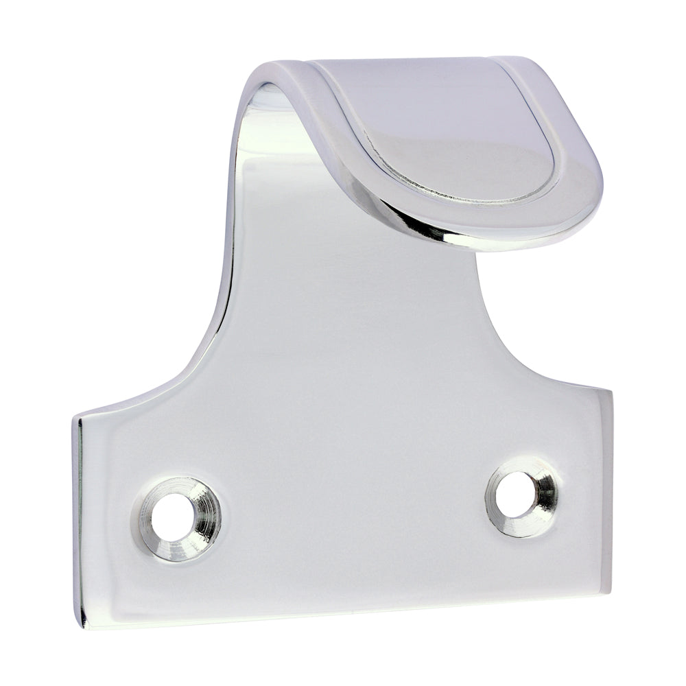 Traditional Pattern Sash Lift - Polished Chrome 52mm