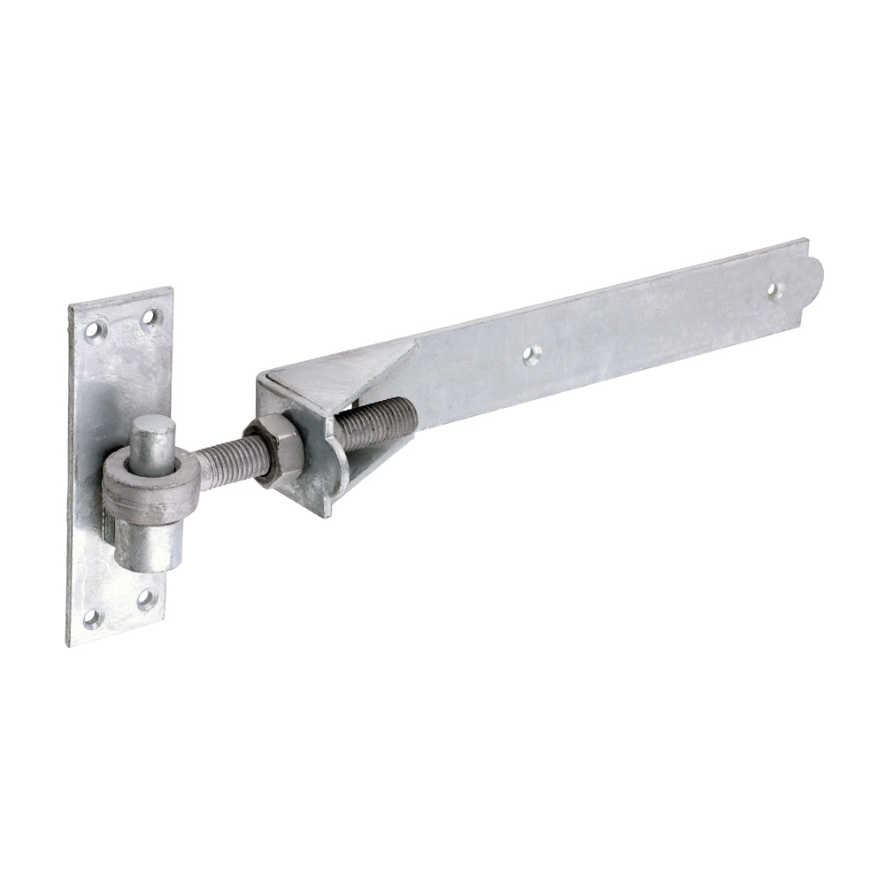 Adjustable Band & Hook on Plates - Hot Dipped Galvanised - Pair