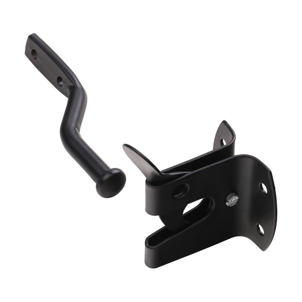 Automatic Gate Latch - Black 2"