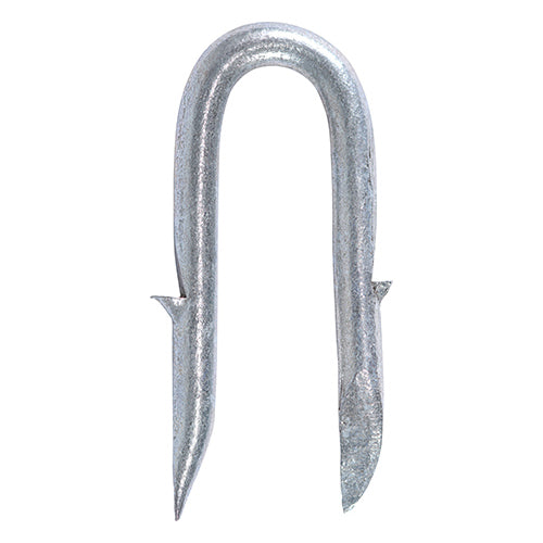 Barbed Staples - Galvanised 40 x 4.00