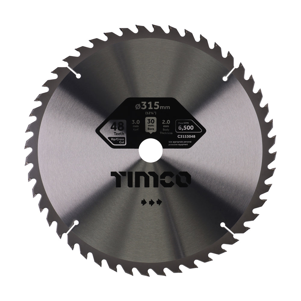 Circular Saw Blade - Combination - Medium 315 x 30 x 48T