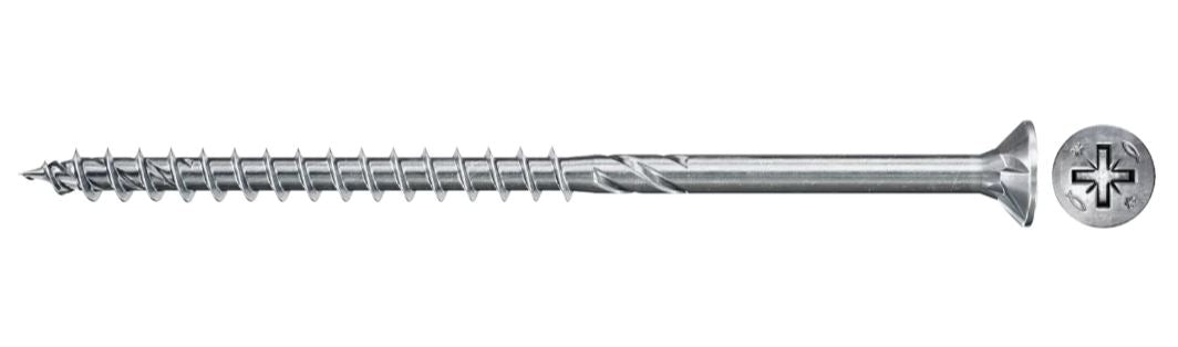 fischer PowerFast FPF II CZP Countersunk head PZ cross drive partial thread blue zinc plated