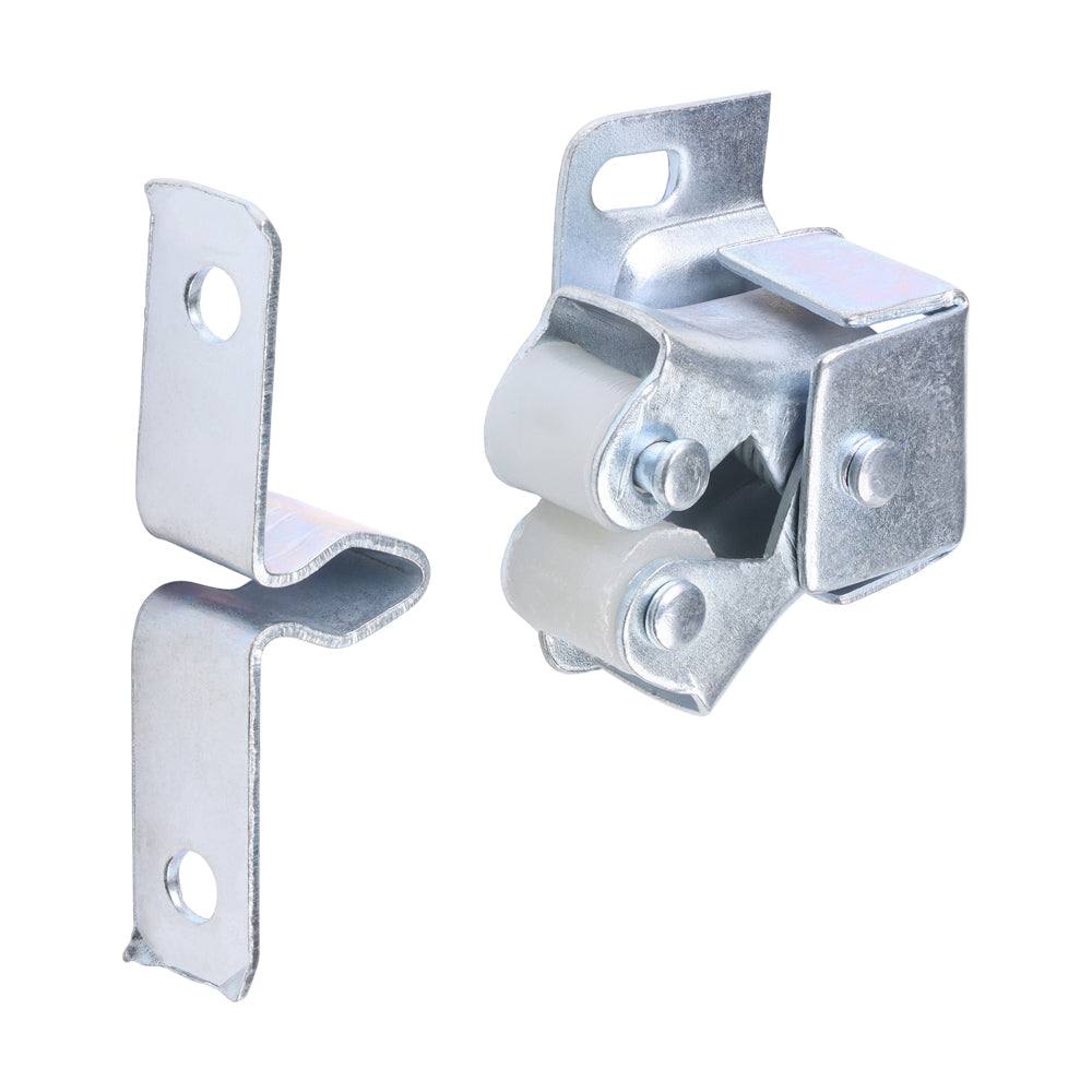 Double Roller Catches - Zinc 28 x 32 x 1