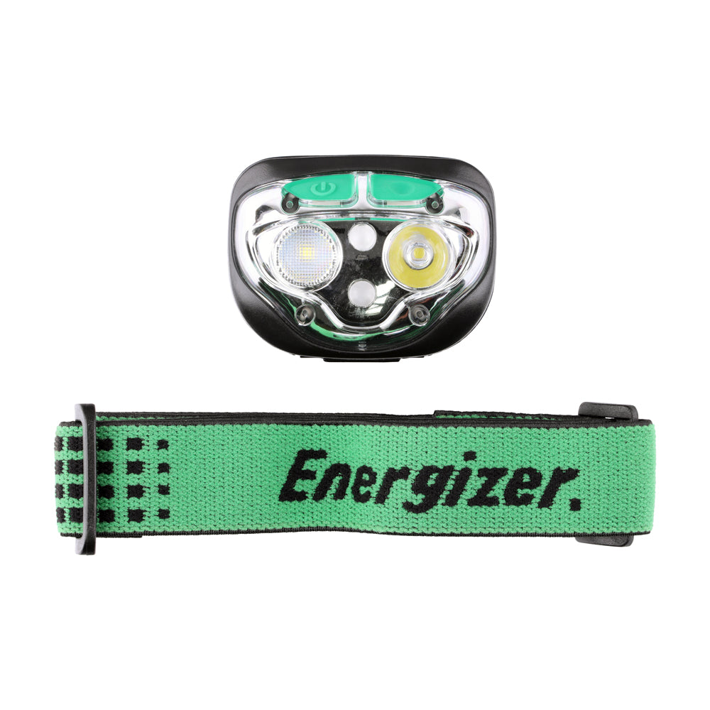 Energizer® LED Vision Ultra Rechargeable Headlamp - 400 Lumen Green / 400 Lumen