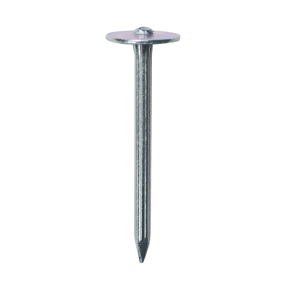 Masonry Nails - Mickey - Fixed Washer - Zinc 30 x 3.50