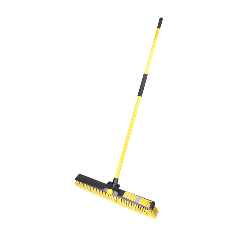 Bulldozer Heavy Duty Broom & Handle 24" - Pack of 8