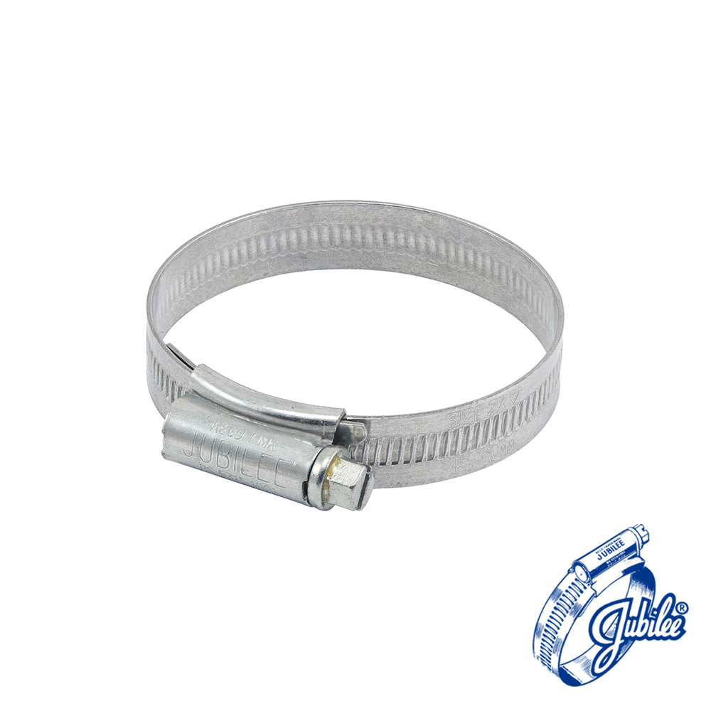 Jubilee Clip Mild Steel - 2XMS 45 - 60mm