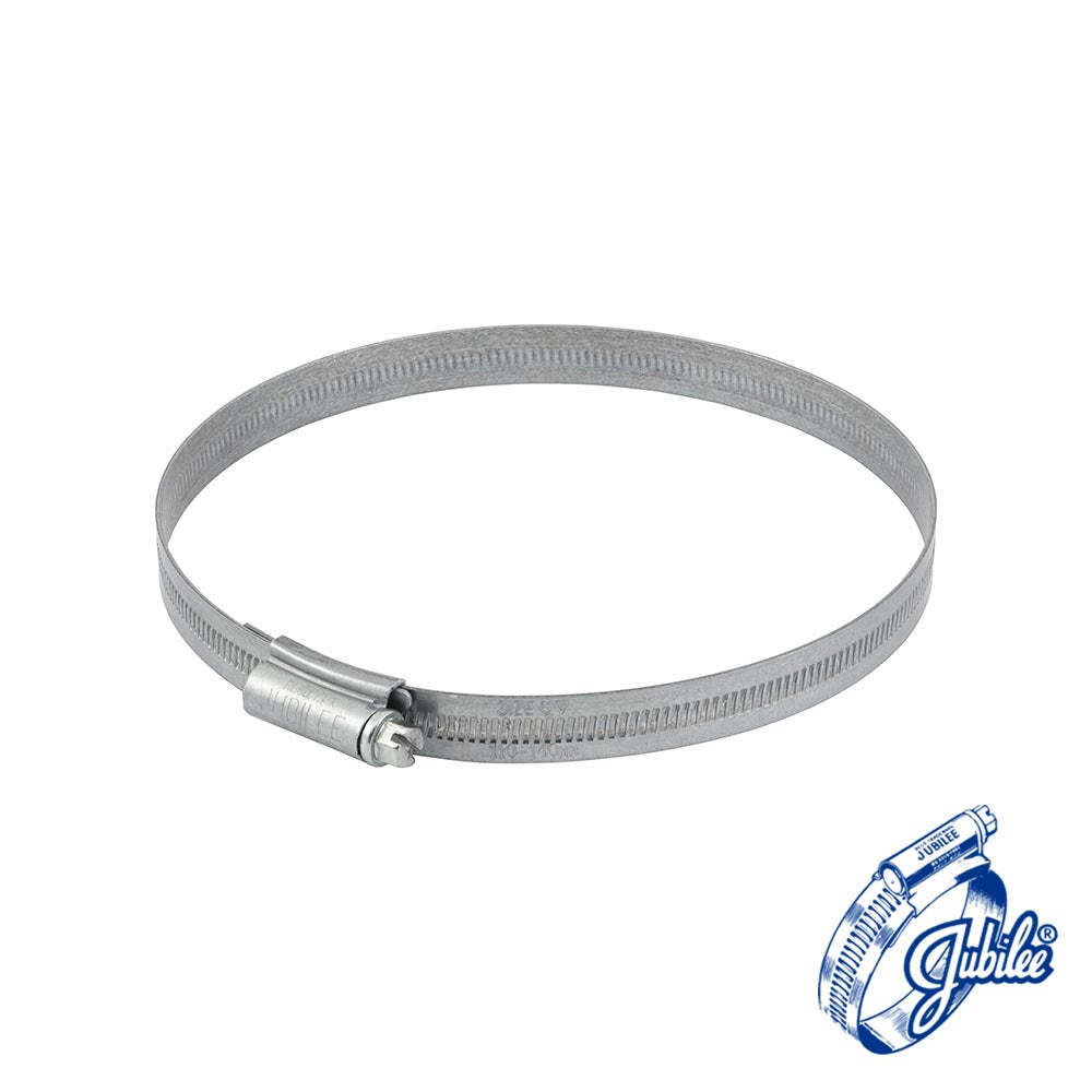 Jubilee Clip Mild Steel - 6MS 110 - 140mm