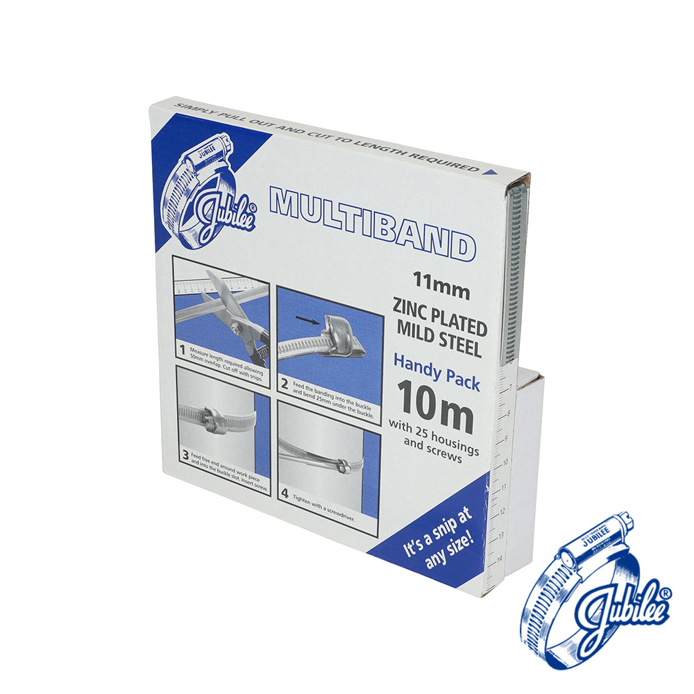 Multiband Mild Steel Handy Pack Housing Screws - MB1708 11mm x 10m