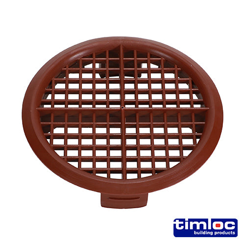 Timloc Push-in Soffit Vent - Brown - 1142 70mm
