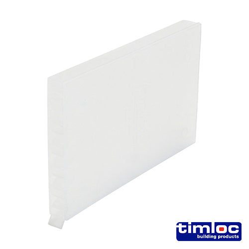 Timloc Cavity Wall Weep Vent - Clear - 1143CL 65 x 10 x 100