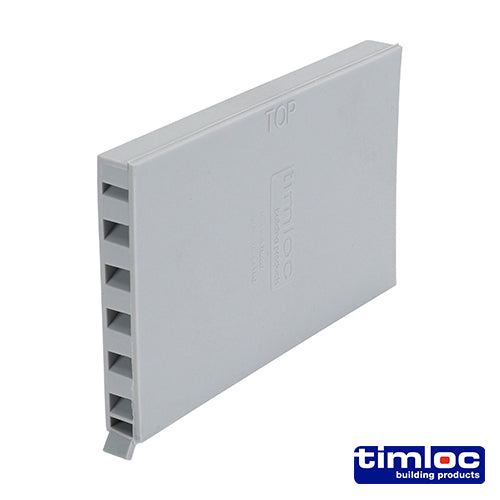 Timloc Cavity Wall Weep Vent - Grey - 1143GR 65 x 10 x 100