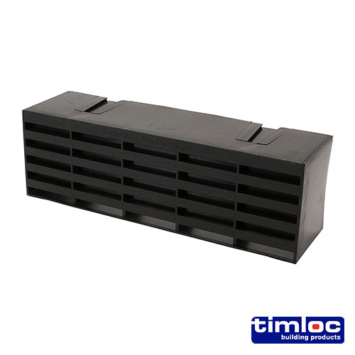 Timloc Airbrick - Plastic - Black - 1201ABBL 215 x 69 x 60
