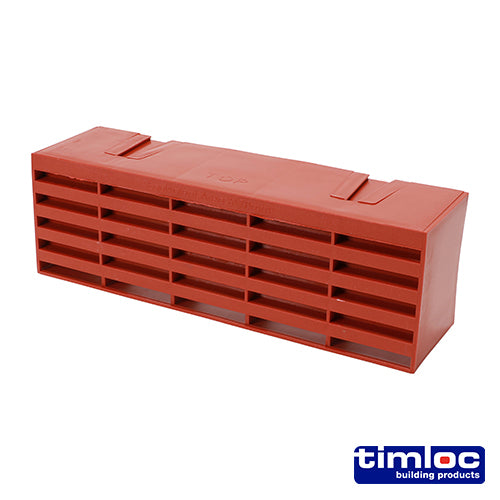 Timloc Airbrick - Plastic - Terracotta - 1201ABTE 215 x 69 x 60