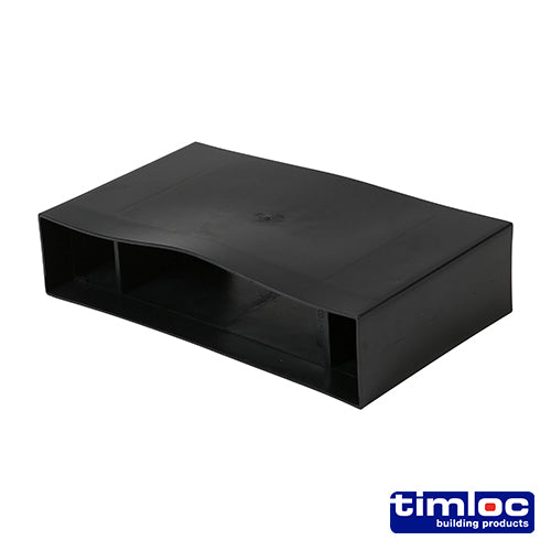 Timloc Underfloor Vent - Horizontal Rear Extension - 1206 + 100mm