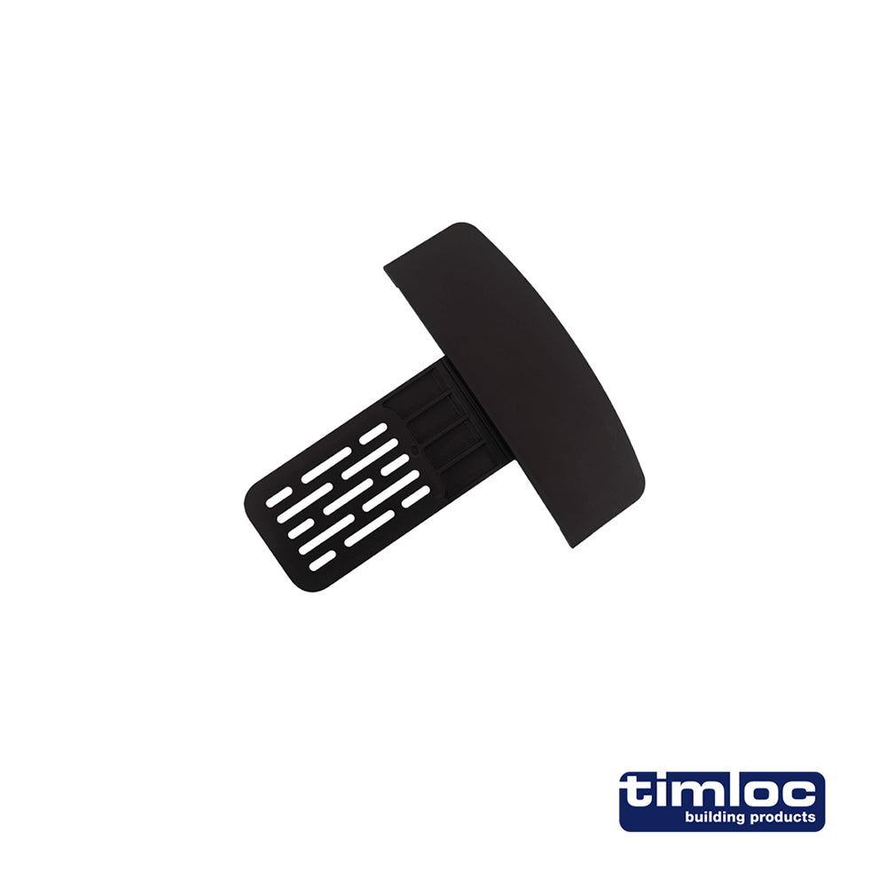Timloc Ambi-Verge Eaves Starter - Black - 99154 155 x 105