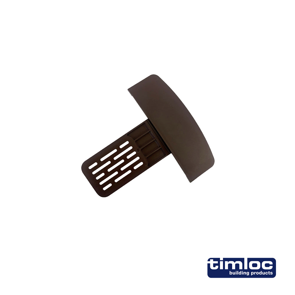 Timloc Ambi-Verge Eaves Starter - Brown - 99155 155 x 105